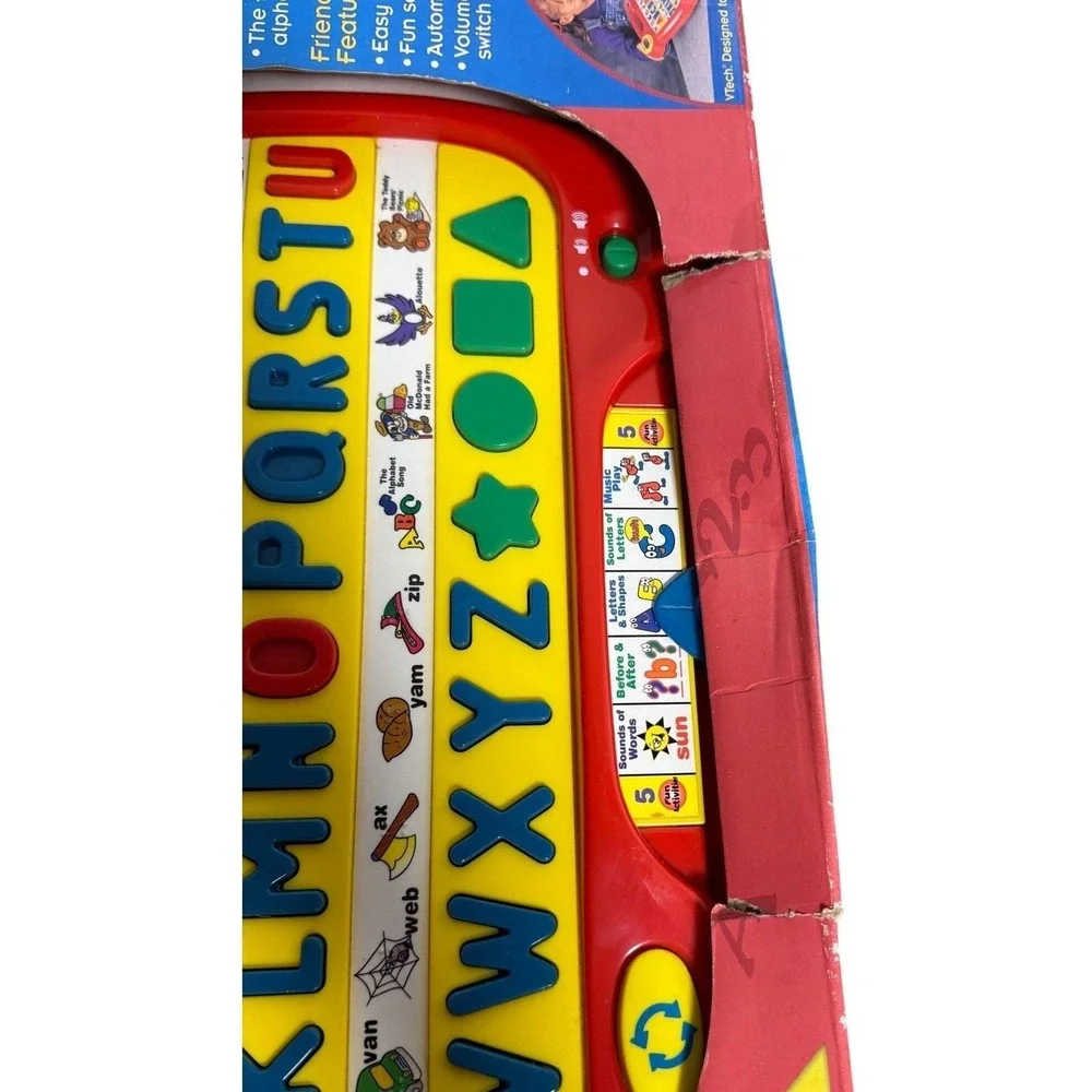 Vintage NIB Vtech Little Smart Phonics from 4 to Z Alphabet Learning Toy Braille